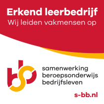 Erkend leerbedrijf logo S-BB